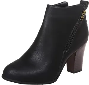 SBGMoSJ Womens Ankle Boots White Ankle Cowgirl Boots for Women Womens Leather Ankle Boots Heel Brown Leather Wedge Booties for Women Ankle Boot Women Comfort