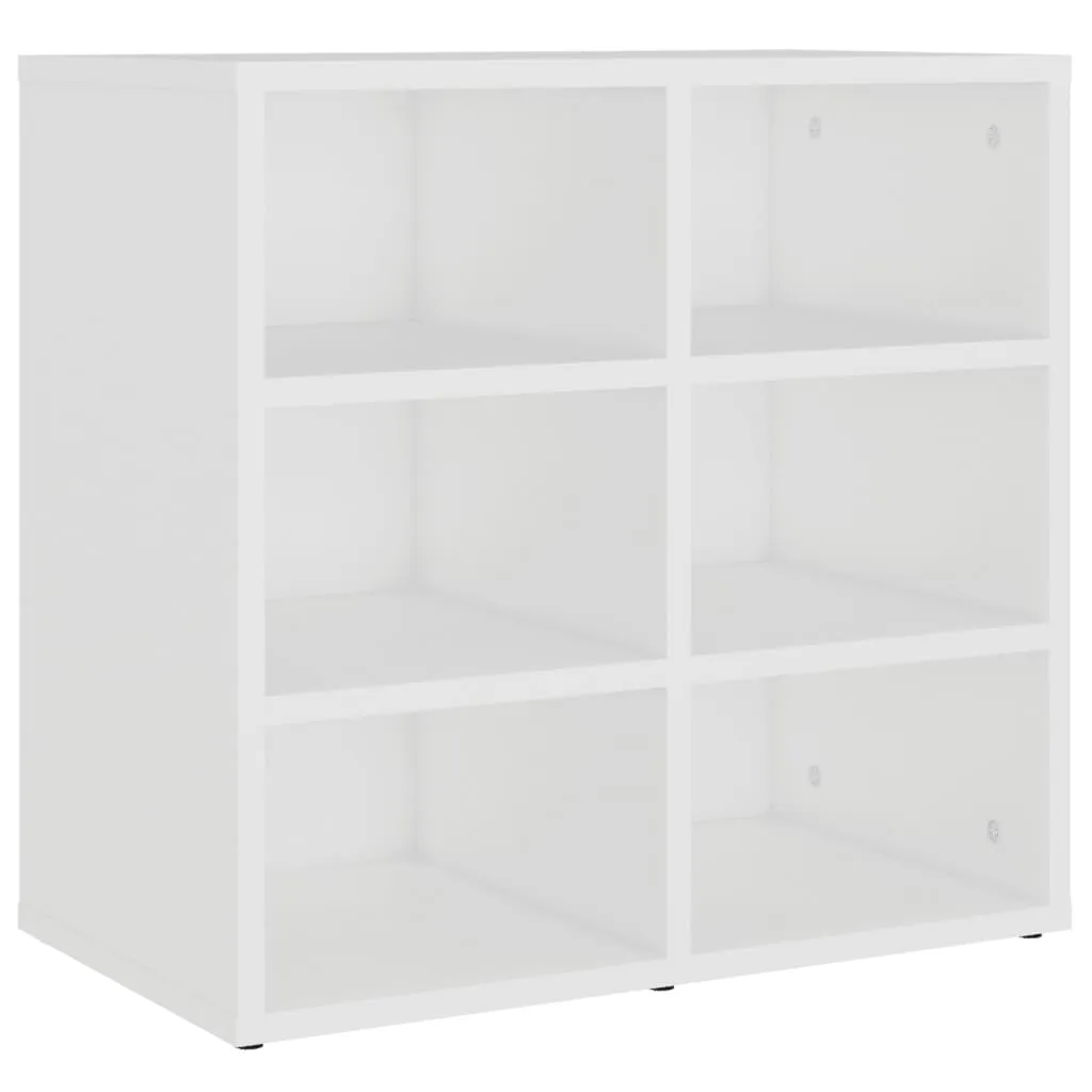 Shoe Cabinet White 52.5x30x50 cm
