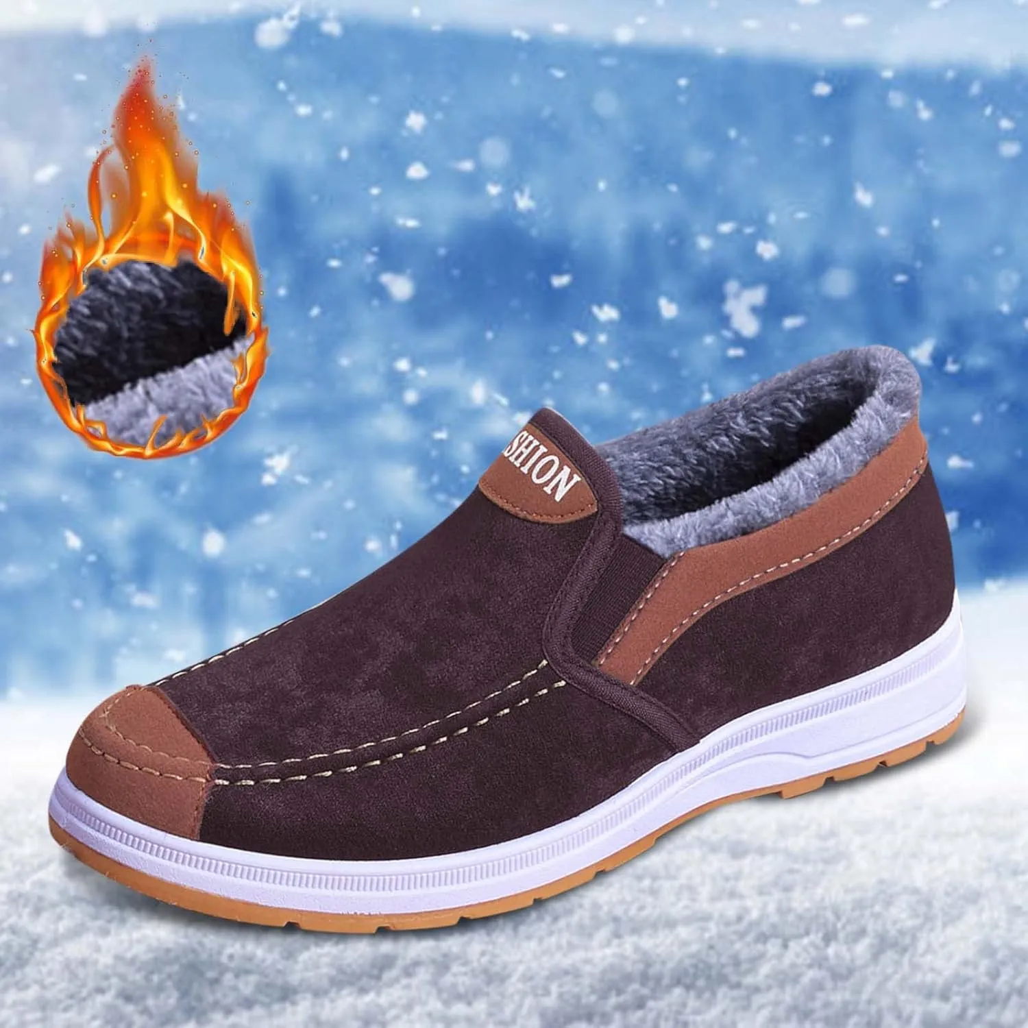 Short Winter Boots for Women Cute Women's Short Snow Boots Snow Boots Womens Wide Width Chunky Heel Winter Boots for Women Botas De Invierno Mujer Oferta