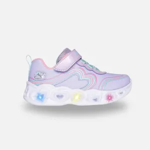 Skechers Heart Lights Retro Hearts - Lavender/Multi