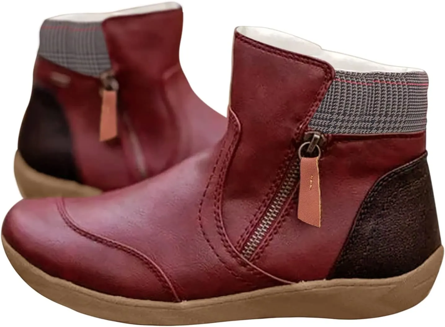 Slip on Winter Boots for Women Tall Womens Extra Wide Width Winter Boots Waterproof Snow Boots Wide Snowboard Boots Women Platform Mini Winter Boots for Women
