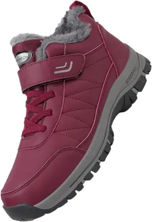 Snow Ankle Boots for Women Plush Lined Casual Shoes Anti Slip Boots For Women Snow Boots Waterproof Winter Boots