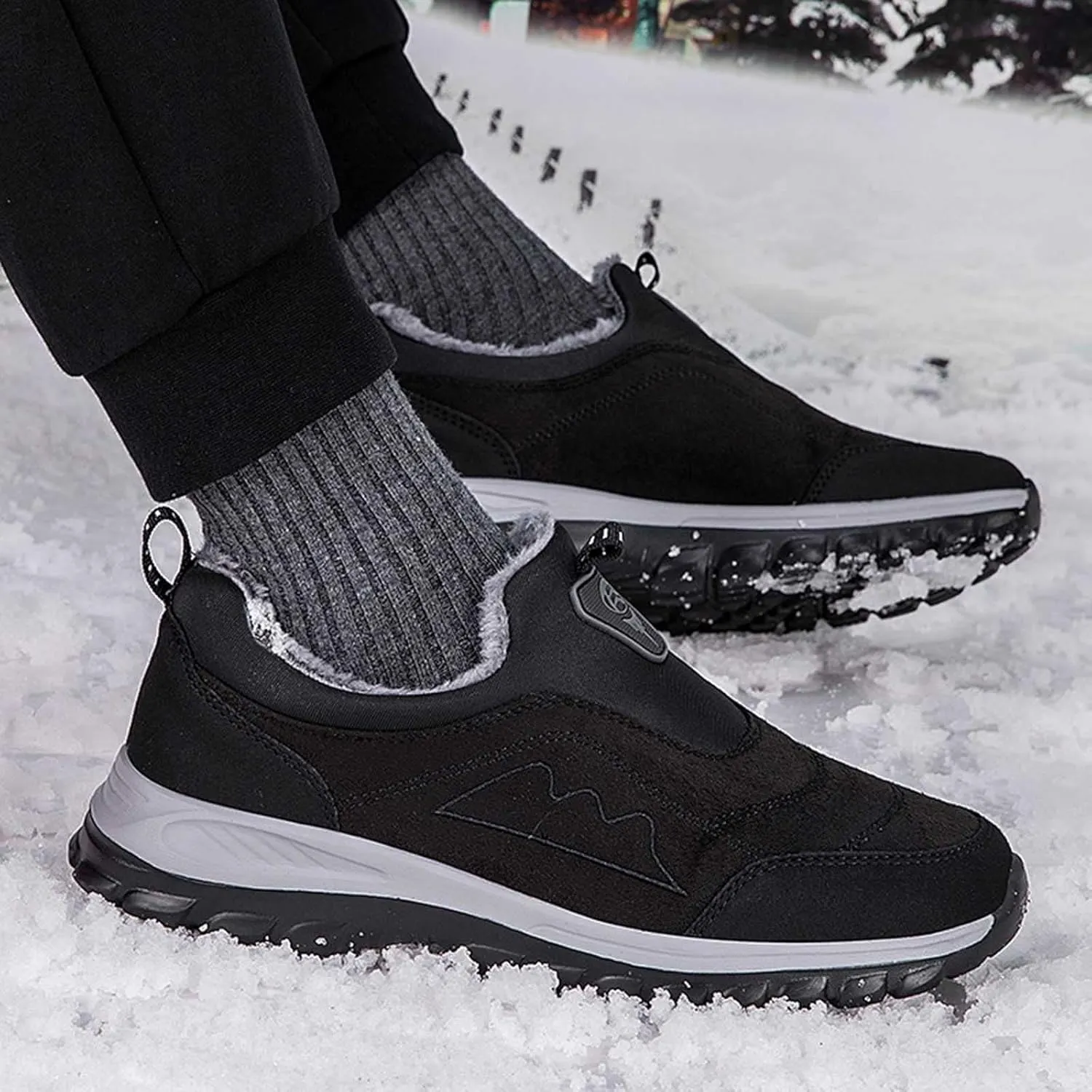 Snow Boots for Women Cute Size 11 Ankle Snow Boots Size 9 Wide for Women Winter Waterproof Booties Women Ankle Boots Womens Duck Boots Waterproof Size 11 Botas Invierno Mujer Negras