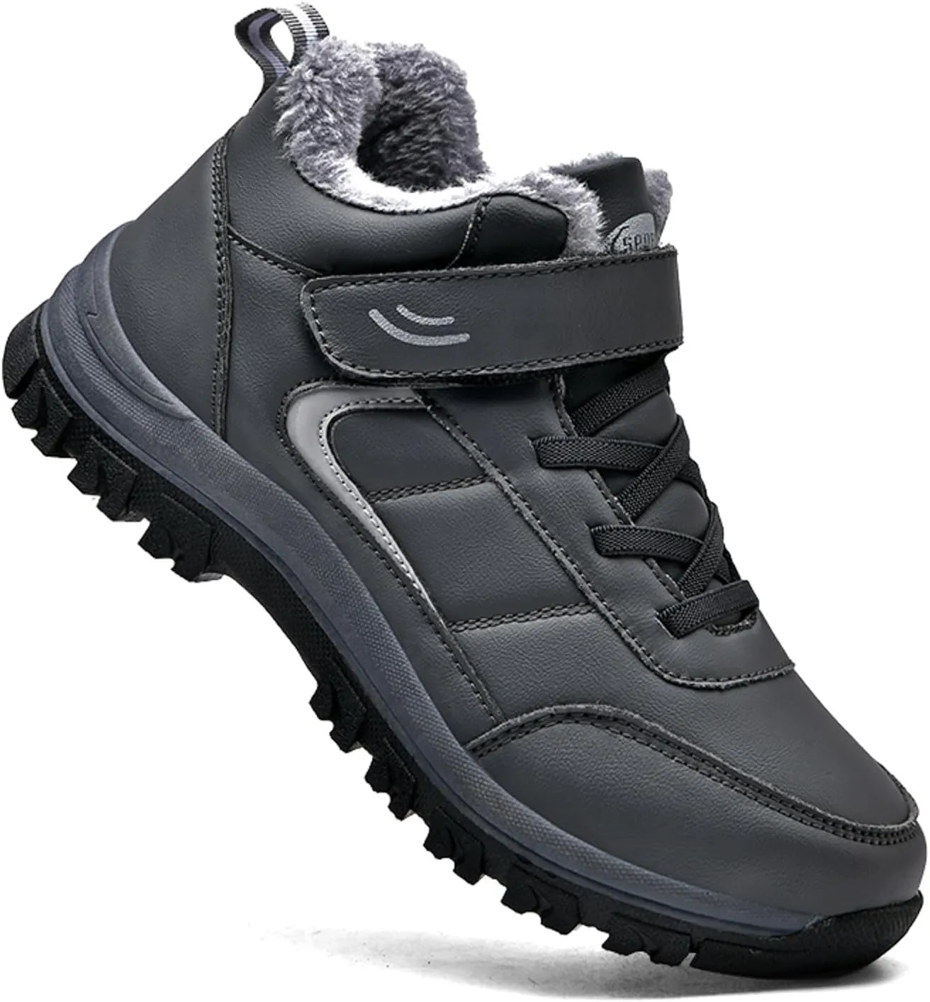 Snow Boots for Women Waterproof Winter Boots Lace Up Non Slip Fur Lined Booties Winter Casual Slip on Ankle Boots Comfortable Winter Shoes Trekking Hiking Boots