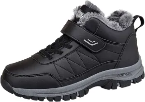 Snow Boots Men Warm Lined Footwear Waterproof Outdoor Lightweight Winter Boots Non-Slip Cold Weather Shoes Hiking Boot Trekking Boots