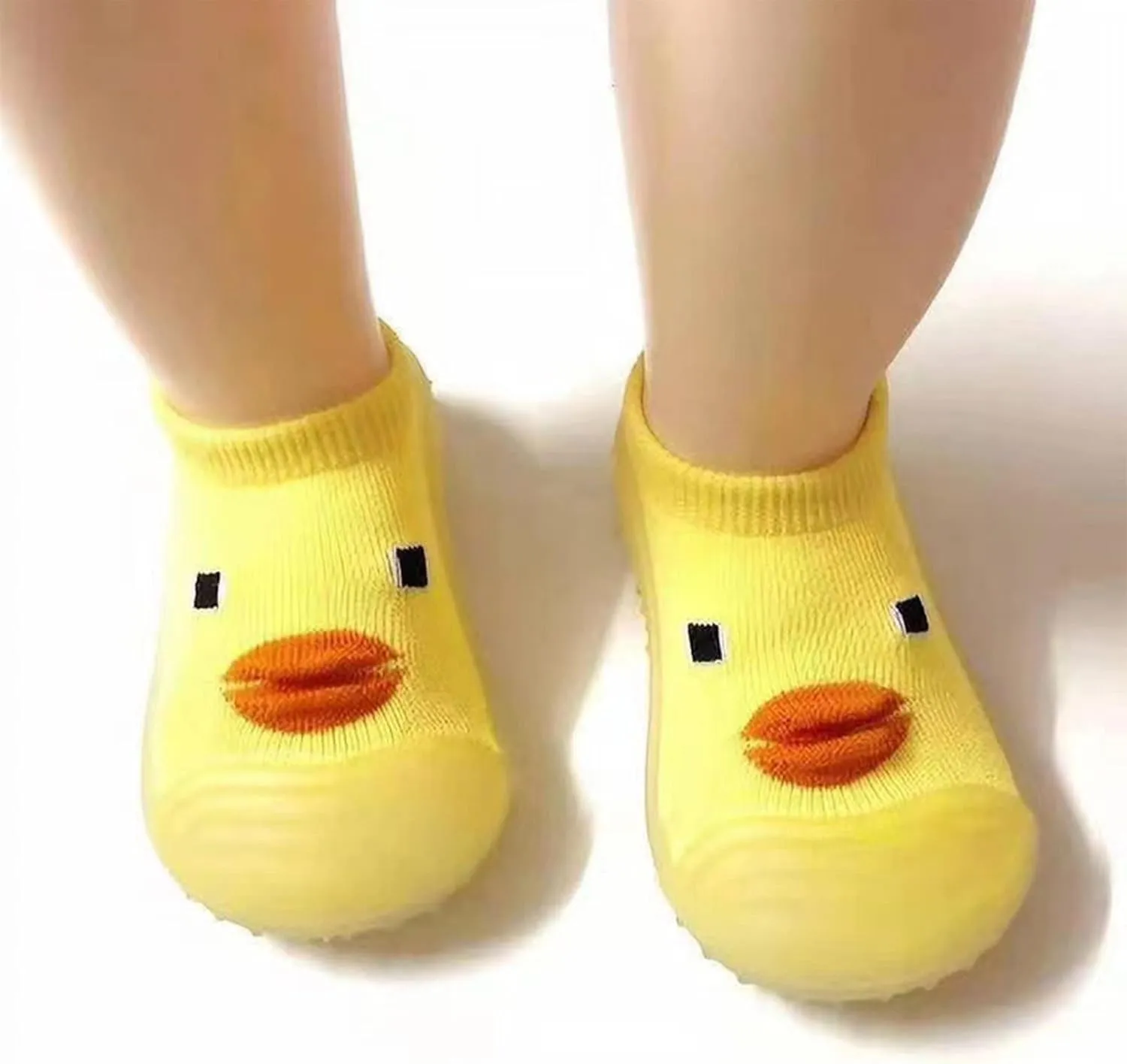 Sock Shoes Toddler,Autumn Winter Boys Girls Floor Socks Shoes Non Slip Cute Cartoon Duck Pattern Baby Girl Shoes