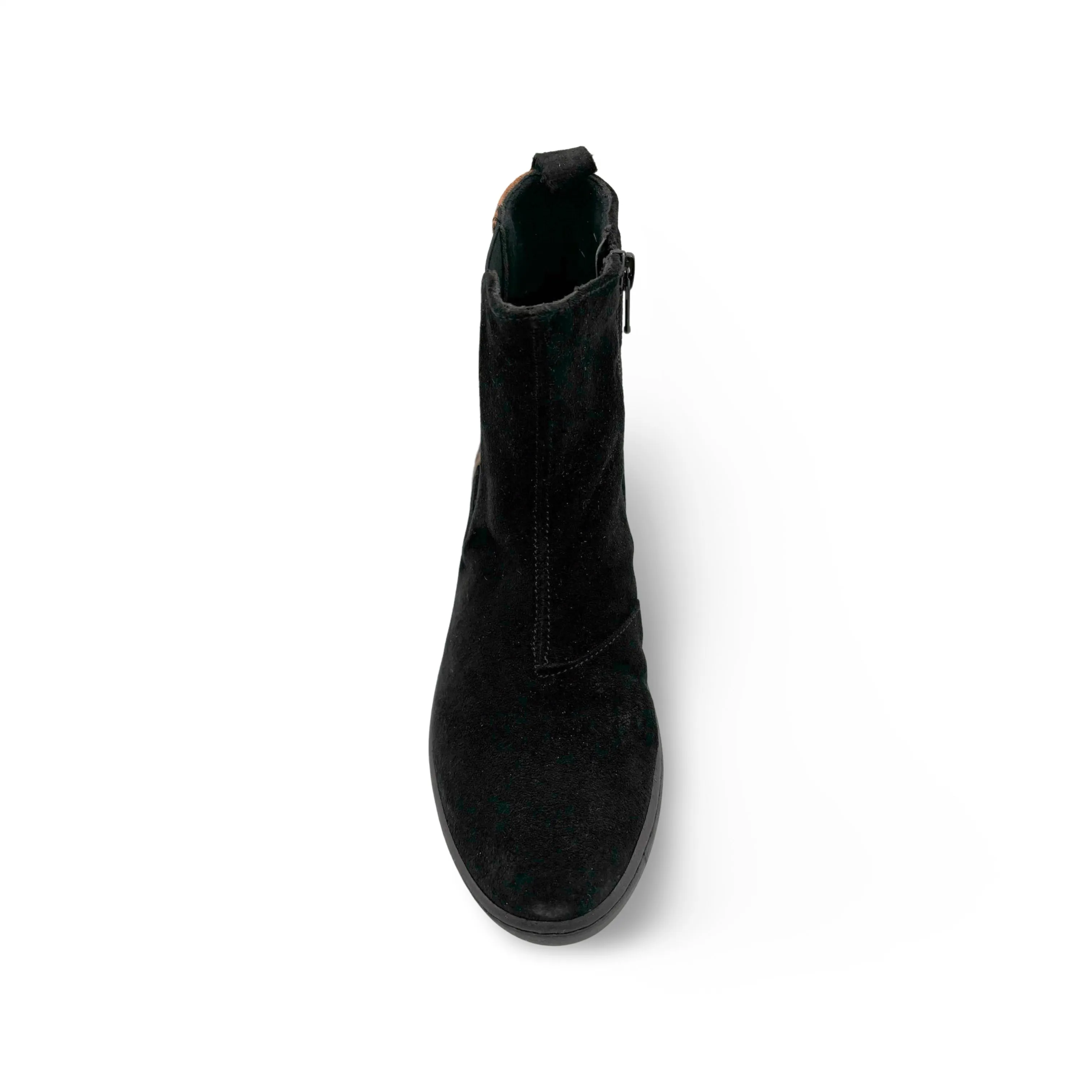 Tabatha Black/Animal Print Bootie