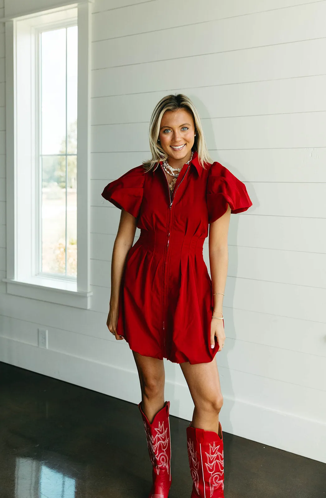 The Reba Cowgirl Boot - Red
