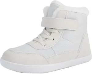Toddler Big Kids Winter Snow Wide Toe Box Slip Drop Sole Ankle Boots Fur Lined Barefoot Winter Snow Insulated Boots