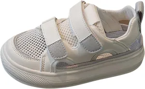 Toddler Boy Girl Closed Toe Quick-Dry Sandals Lightweight Breathable Summer Mesh Shoes Kids Non-Slip First Walking
