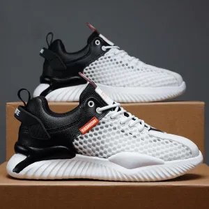 Two-Color Casual Mesh Sneakers