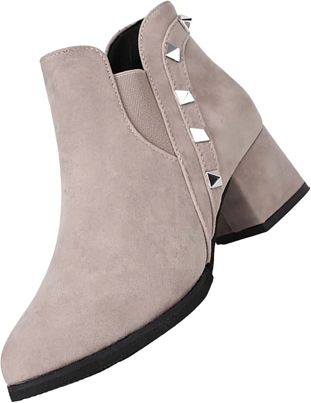 Wedge Ankle Boots Womens Western Booties Pointed Toe Ankle Boots Womens Heel Booties Women'S Ankle Boots & Booties Rhinestone Womens Booties Shoes Extra Wide Width