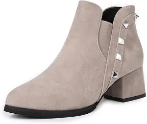 Wedge Ankle Boots Womens Western Booties Pointed Toe Ankle Boots Womens Heel Booties Women'S Ankle Boots & Booties Rhinestone Womens Booties Shoes Extra Wide Width