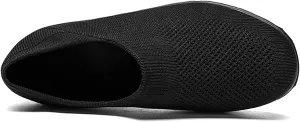 Wedges Sneakers for Women Cute Comfy Work Shoes for Women Slip On Sneakers Women Size 11 Women's Sneakers Wide Width Zapatos De Trabajo para Mujeres Confortables