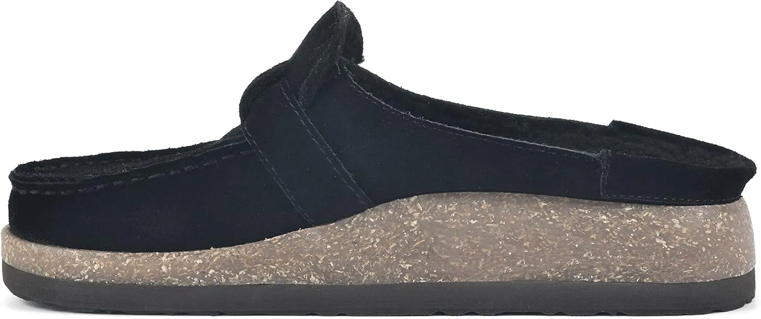 WHITE MOUNTAIN Shoes Bayhill Leather Footbeds Clog