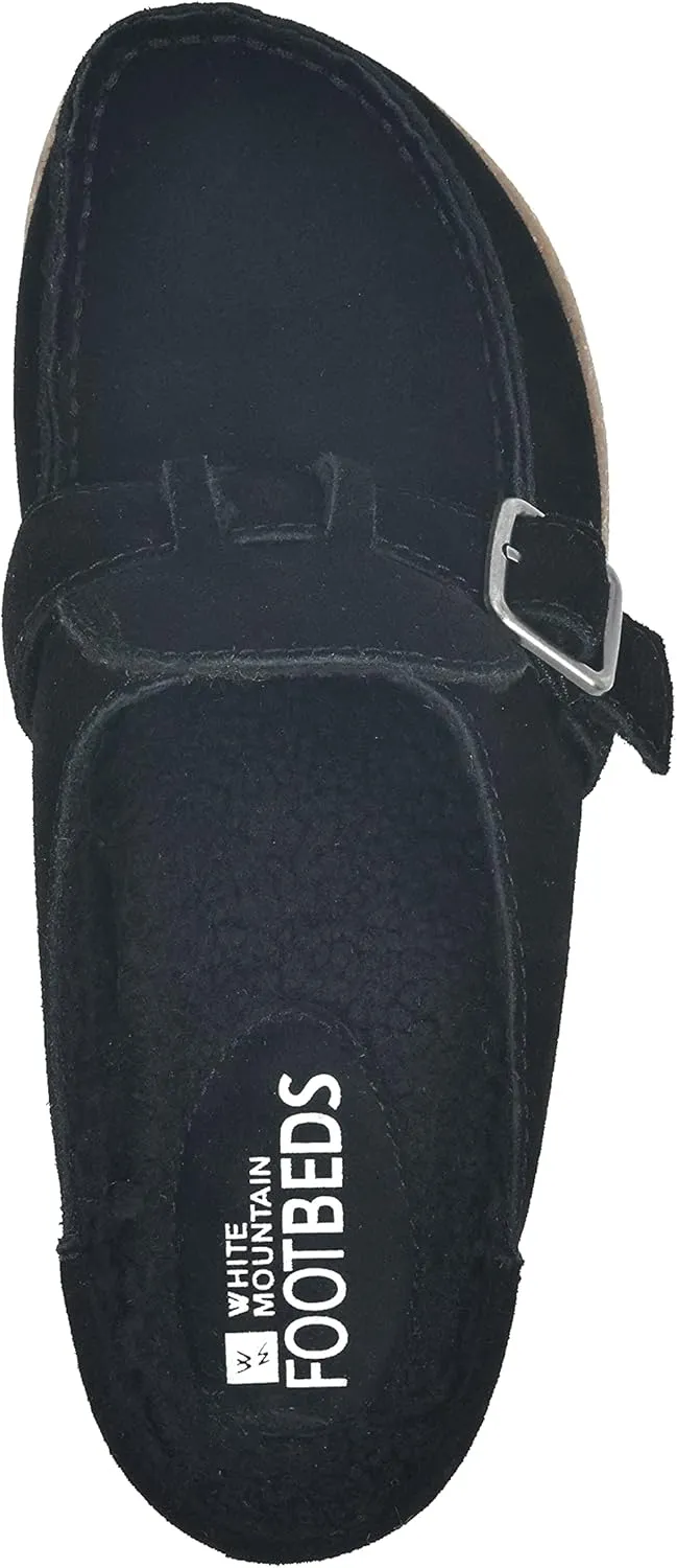 WHITE MOUNTAIN Shoes Bayhill Leather Footbeds Clog