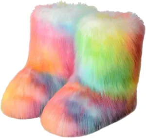 Winter Boots for Women Wide Width Brown Winter Boots Waterproof Women Wide Platform Women Winter Snow Boots Padded Womens Warm Fur Lined Winter Snow Boots Waterproof Boots for Women Winter Hiking