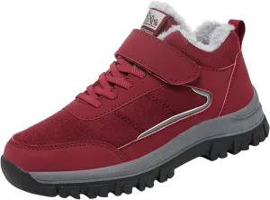 Winter Boots for Women Wide Width Non Slip Winter Boots for Women Waterproof Women Waterproof Winter Boots Tall Snow Boots for Women Botas De Invierno Para Mujer Negros De Piel