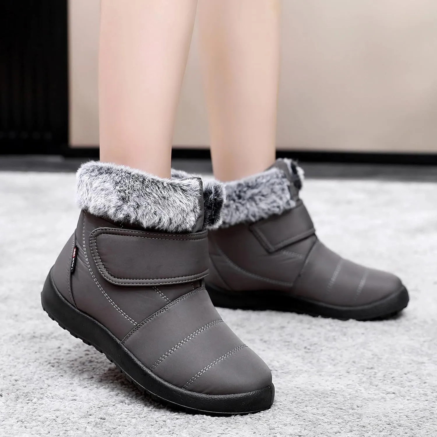 Winter Snow Boots for Women 2023 Trendy Womens Size 7 Winter Boots Pink Cute Winter Boots Women Size 8 Slip on Women Boots Winter Ankle Winter Boot for Women 2023 Trendy