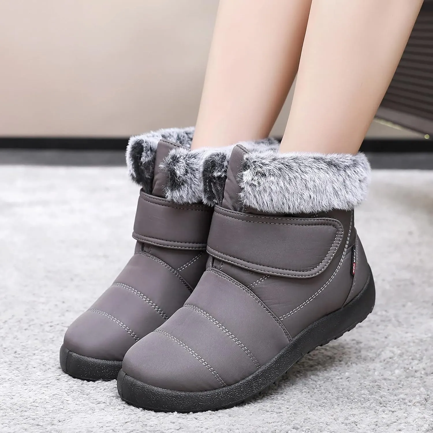 Winter Snow Boots for Women 2023 Trendy Womens Size 7 Winter Boots Pink Cute Winter Boots Women Size 8 Slip on Women Boots Winter Ankle Winter Boot for Women 2023 Trendy