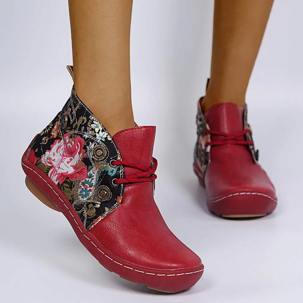 Women Boots Ankle WomenS Boots Boots for Walking All Day Women Womens Navy Boots Womens Ankle Boots No Heel Leather Ankle Booties Flat