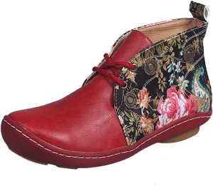 Women Boots Ankle WomenS Boots Boots for Walking All Day Women Womens Navy Boots Womens Ankle Boots No Heel Leather Ankle Booties Flat