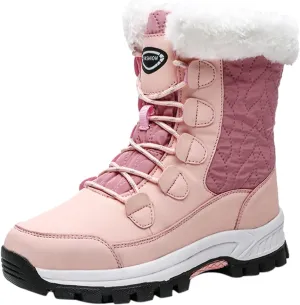 Women Snow Ankle Boots Waterproof Leather Winter Snow Boots Women Size 10 Women's Boots Winter Wide Snowboard Boots Women Botas Para Invierno Mujeres