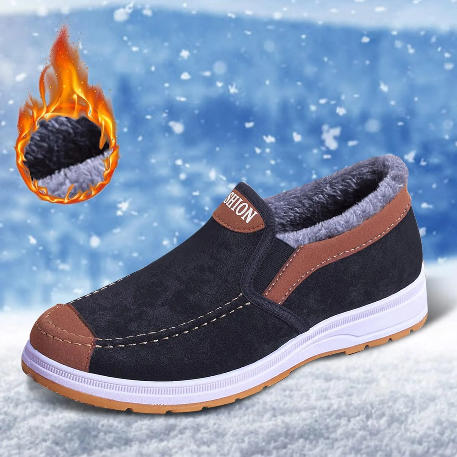 Women Snow Boots Winter Shoes Wide Calf Womens Winter Boots Waterproof Insulated Ankle White Winter Boots Size 12 Women's Womens Waterproof Comfortable Walking Boots for Europe Botas De Invierno