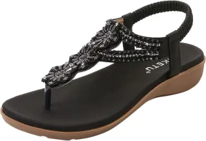 Women's Arch Support Sandals Shoes for Women Extra Wide Orthopedic Elegant Sandals for Women Dressy Comfortable Best Flip Flops for Walking Womens Flat Sandals Cute Wedge Sandals for Women