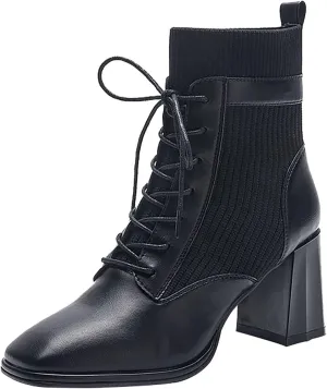 Womens Booties Low Heel Black Boots Women High Heel Work Boots Ladies Ankle Boots Ankle Boots for Women Low Heel Wide Width Brown Ankle Boots for Women Wide Width