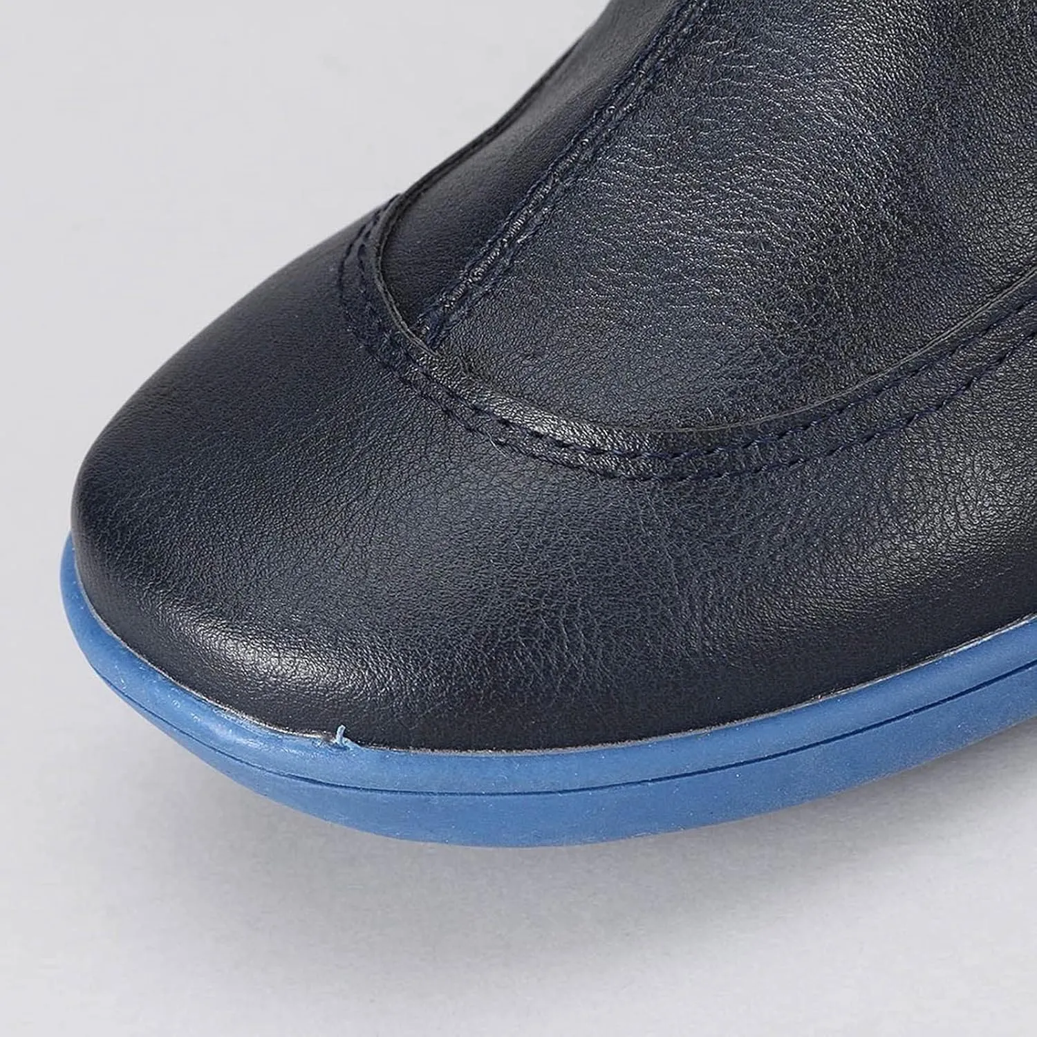 Womens Boots Retro Exquisite Beautiful Leather Boots for Women Flat Soft Sole Comfortable Ankle Boots