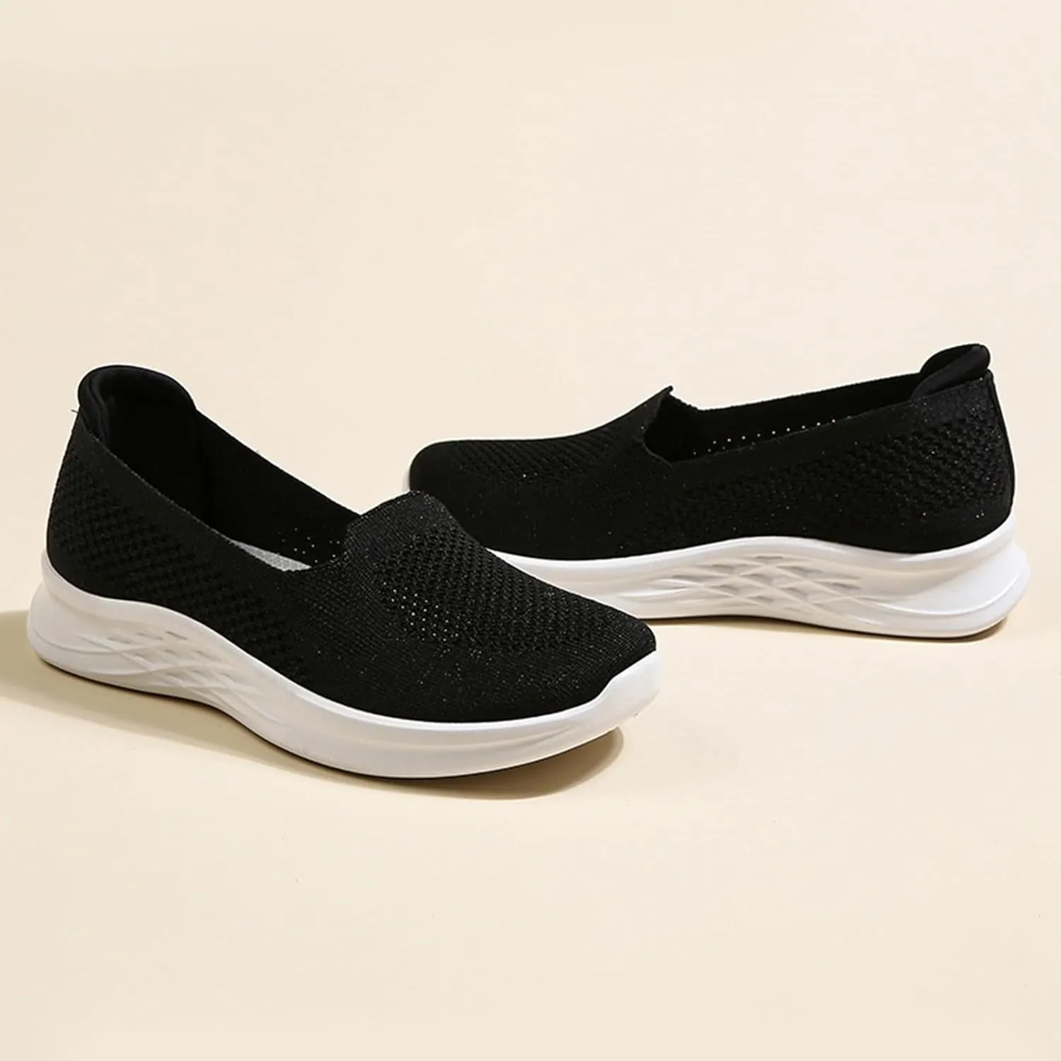 Women??s Casual Shoes with Comfortable Design Stylish Thong Sandals Daily Wear Ideal Spring Girls Side Zip Athletic