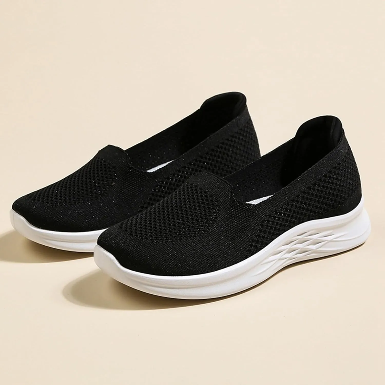 Women??s Casual Shoes with Comfortable Design Stylish Thong Sandals Daily Wear Ideal Spring Girls Side Zip Athletic