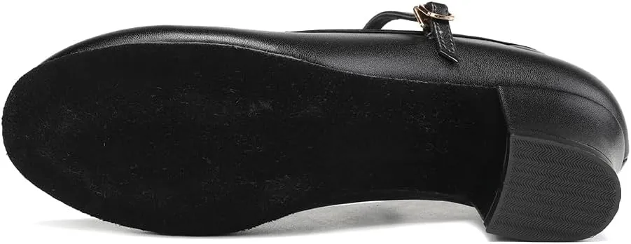 Women's Character Dance Shoes Ballroom Latin Salsa Dancing Heels Wedding Pumps