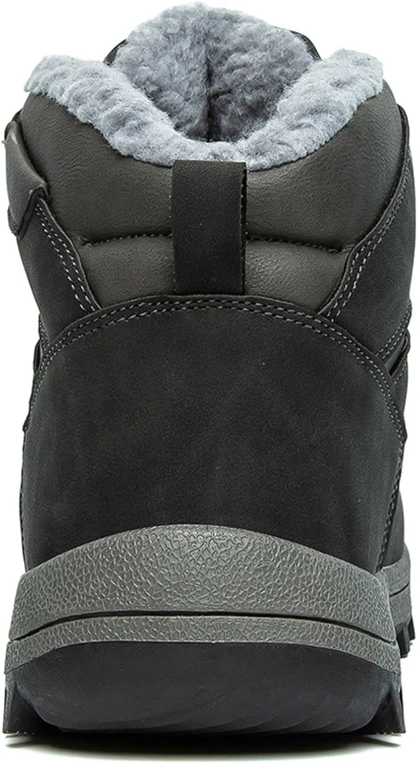 Womens Mens Winter Boots, Waterproof Hiking Boots Cold Weather Non Slip Boots Winter Work Boots for Men Duck Boots Women