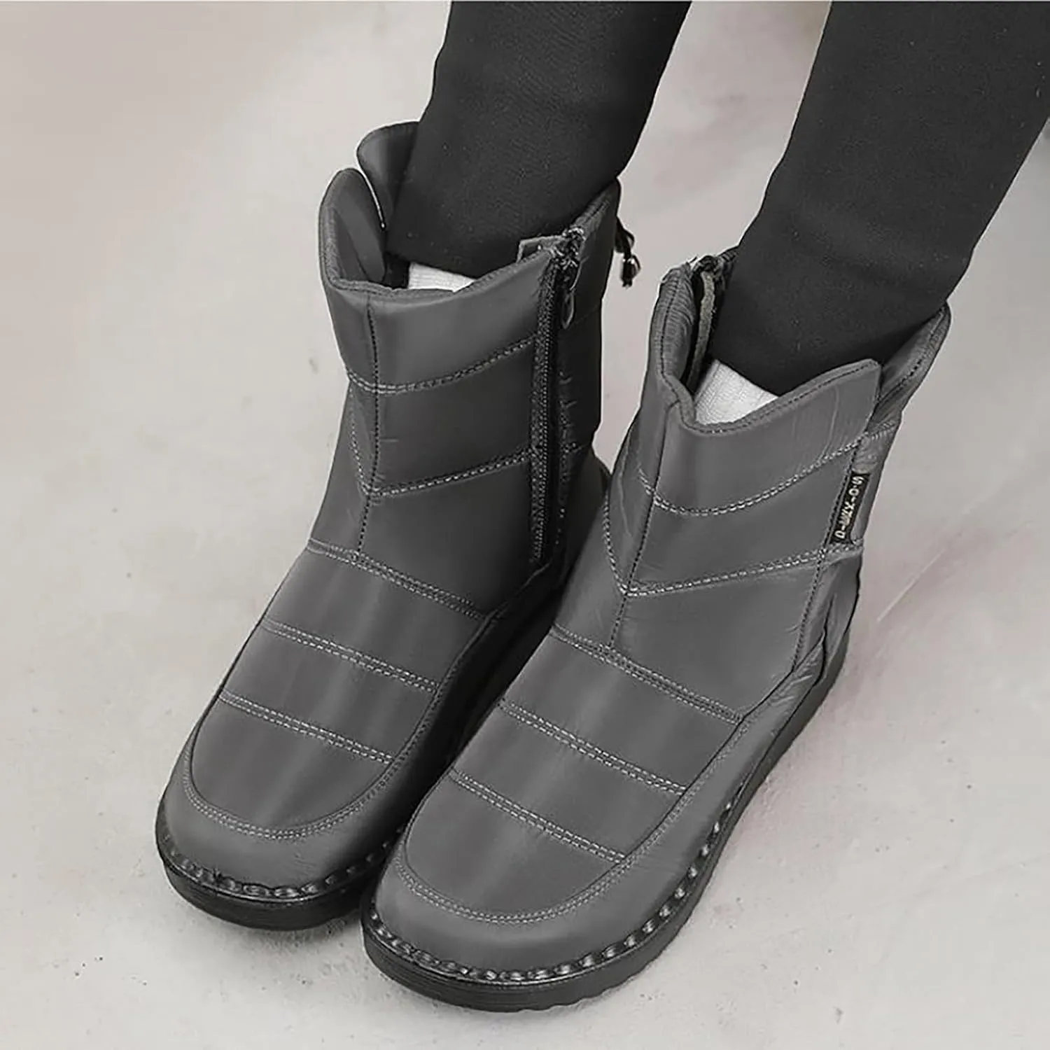 Women's Snow Boots Size 9 Women Snow Boots Size 10.5 Botas Para Mujer De Invierno Fuzzy Boots Y2K Womens Winter Duck Boots Waterproof Deals Cheap