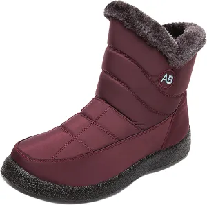 Women's Snow Boots Waterproof Lightweight Womens Winter Boots Wide Width Snow Boots Womens Tall Women Waterproof Boots Wide Calf Botas De Vestir Para Invierno Mujeres Sales Clearance