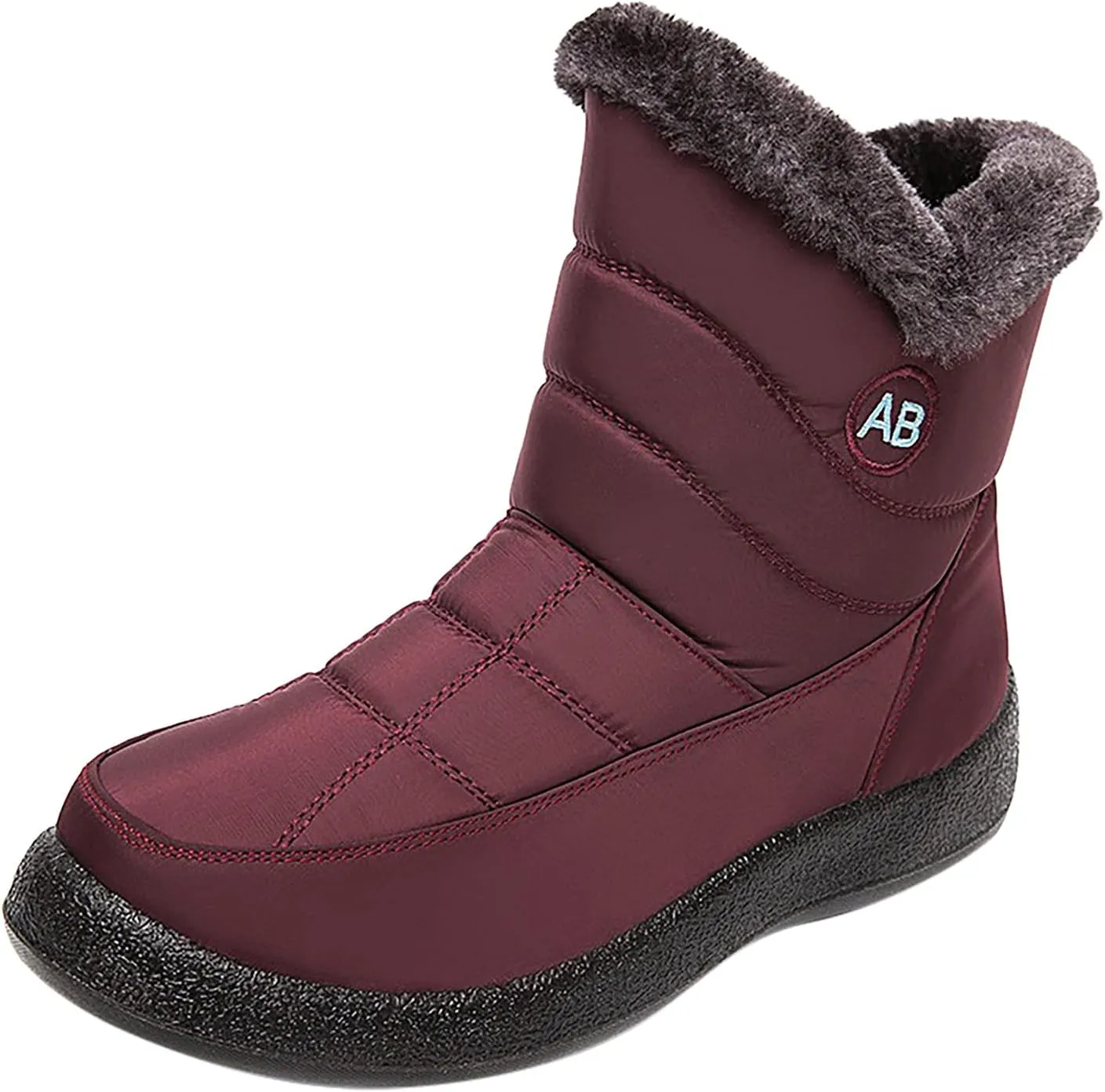 Women's Snow Boots Waterproof Lightweight Womens Winter Boots Wide Width Snow Boots Womens Tall Women Waterproof Boots Wide Calf Botas De Vestir Para Invierno Mujeres Sales Clearance