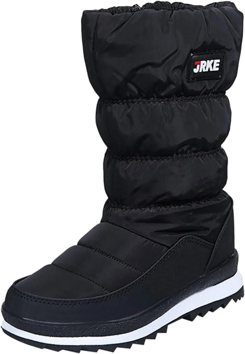 Women's Snow Boots Waterproof Mid Calf Anti-slip Winter Boots Classic Warm Fur Booties Winter Warm Outdoor Ankle Boots Thickening Winter Shoes Walking Hiking Booties