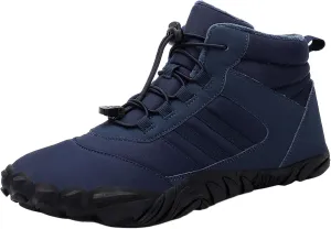 Womens Snow Boots Waterproof Winter Boots Lace Up Anti-slip Fur Lined Booties Winter Casual Slip on Ankle Boots Comfortable Winter Shoes Trekking Hiking Boots