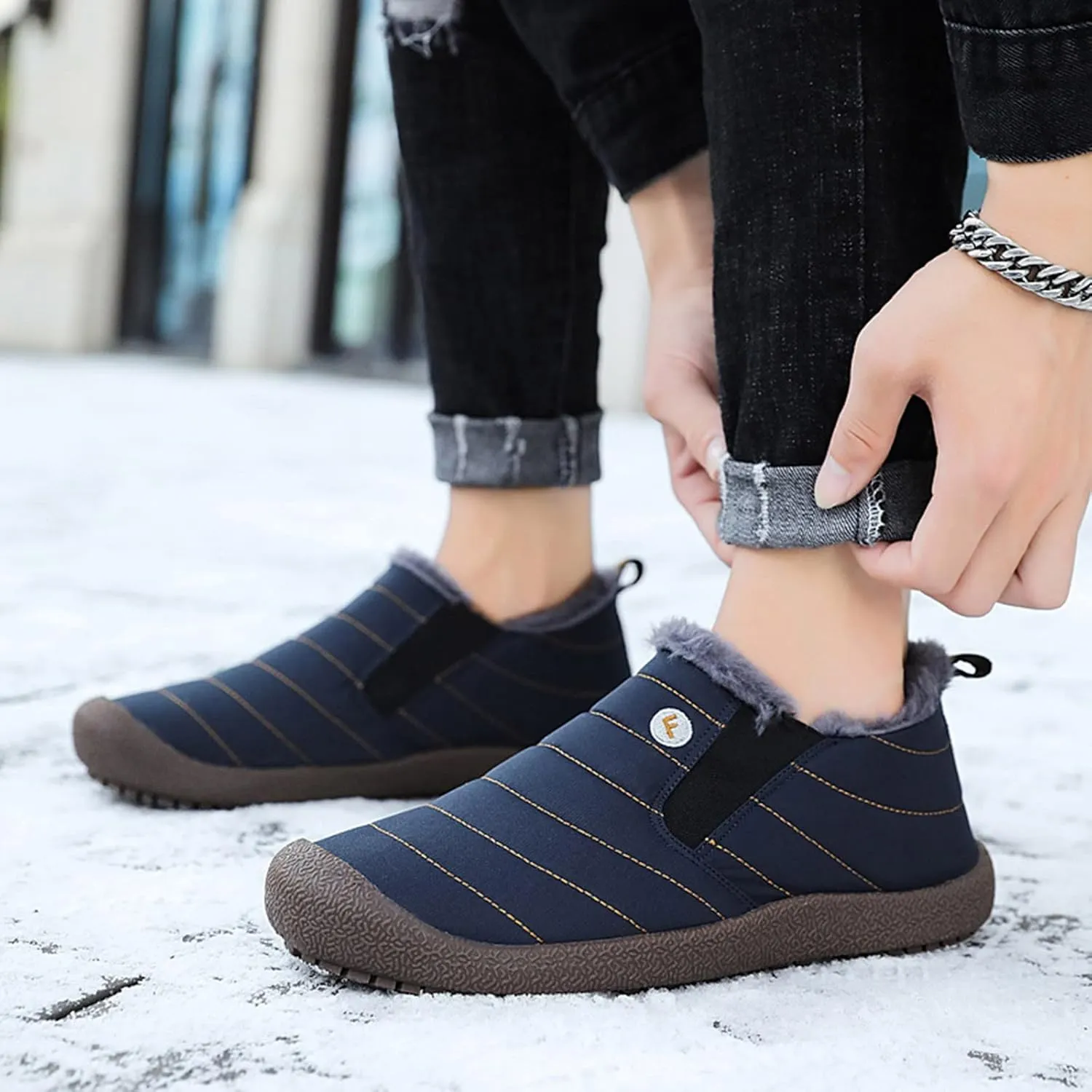 Women's Snow Boots Wide Width 9.5 Womens Snow Boots Size 6.5 Wide Womens Winter Boots Size 7 Black Women Boots Winter Cute Botas Para Mujer De Invierno