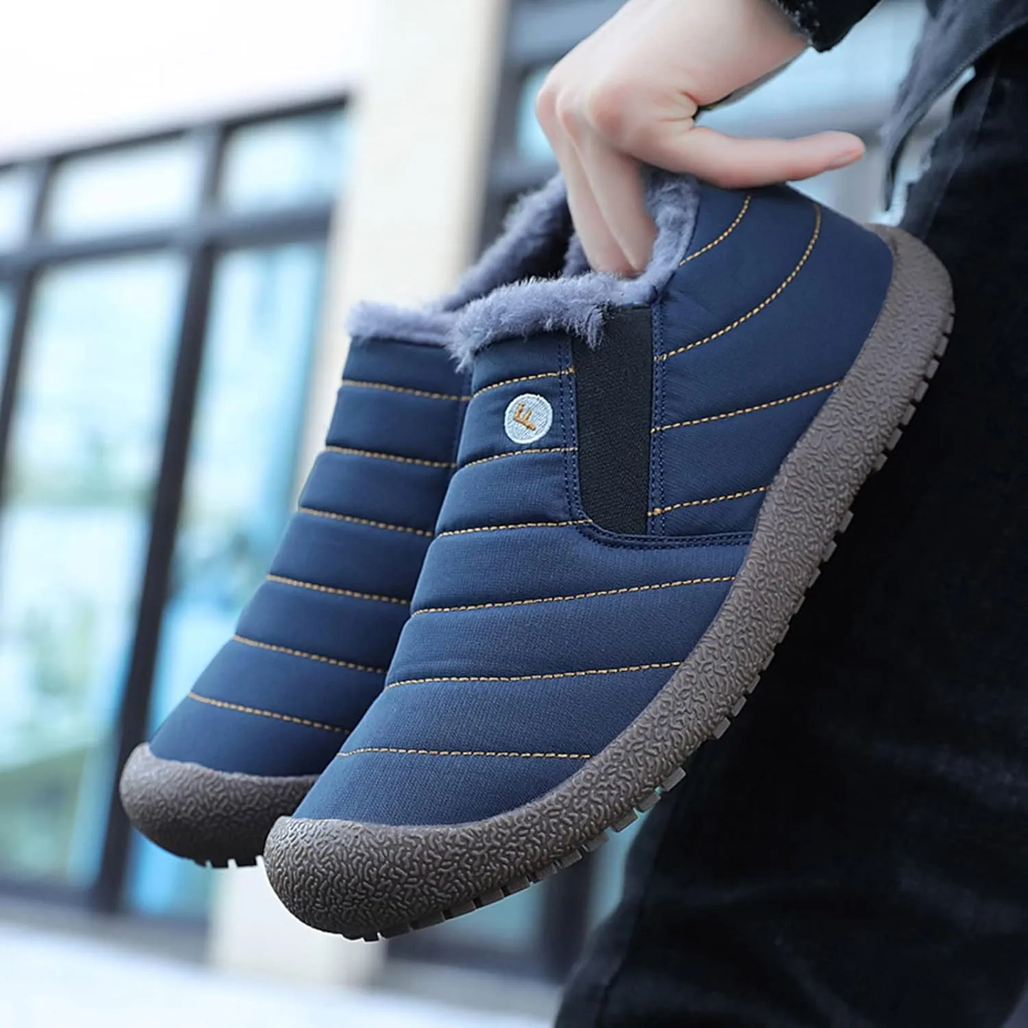 Women's Snow Boots Wide Width 9.5 Womens Snow Boots Size 6.5 Wide Womens Winter Boots Size 7 Black Women Boots Winter Cute Botas Para Mujer De Invierno