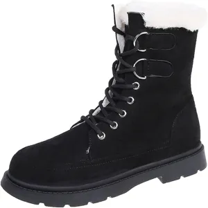 Women's Snow Boots Wide Width Size 11 Gothic Fashion Winter Boots for Women Wide Width Winter Snow Boots for Women Cozy Boots for Women Womens Waterproof Winter Boots Tall