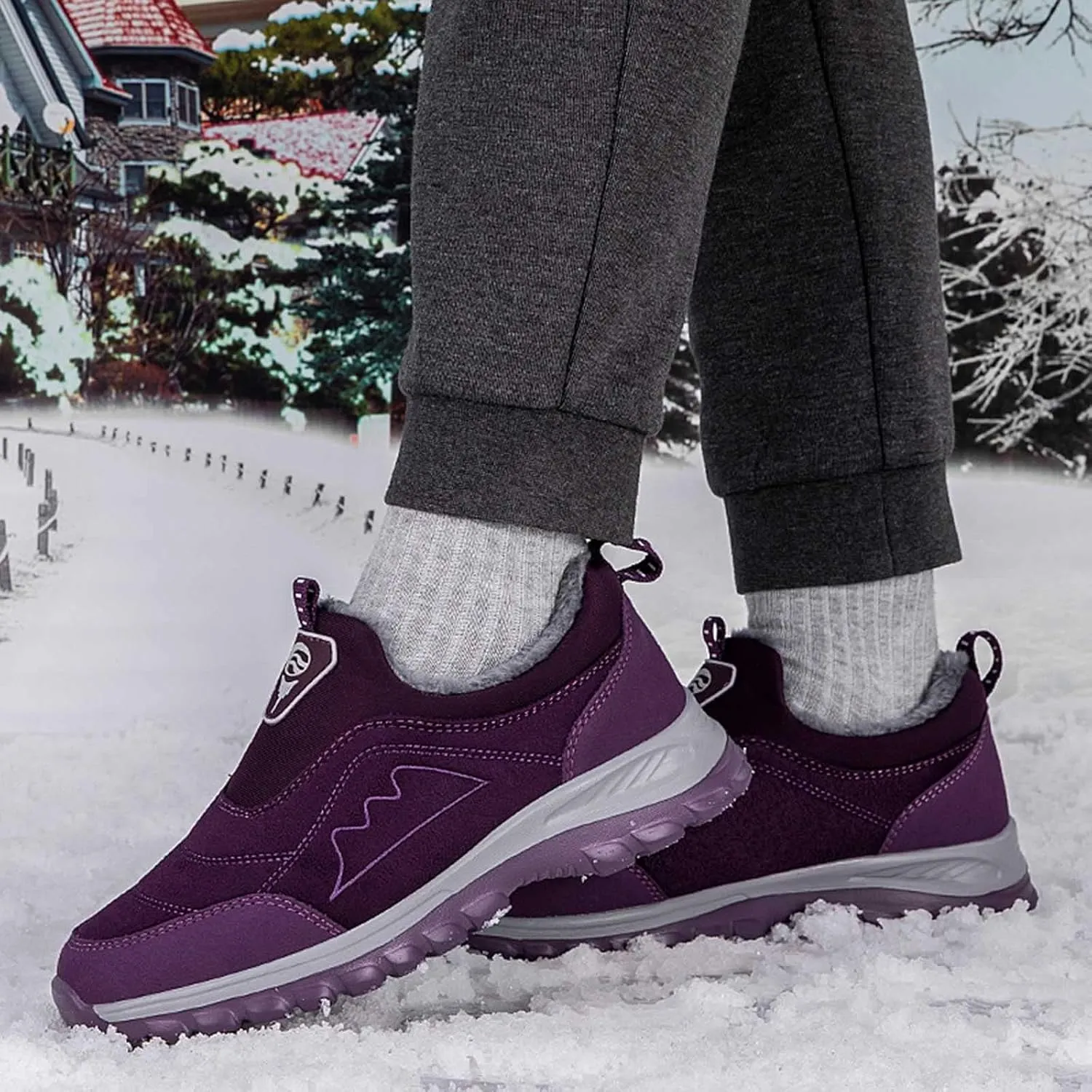Womens Snow Boots Wide Width Size 12 Women's Duck Boots Waterproof Black Snow Boots for Women Cute 7.5 Hiking Boots Women Waterproof Lightweight Botas De Trabajo Para Mujeres Contra El Agua