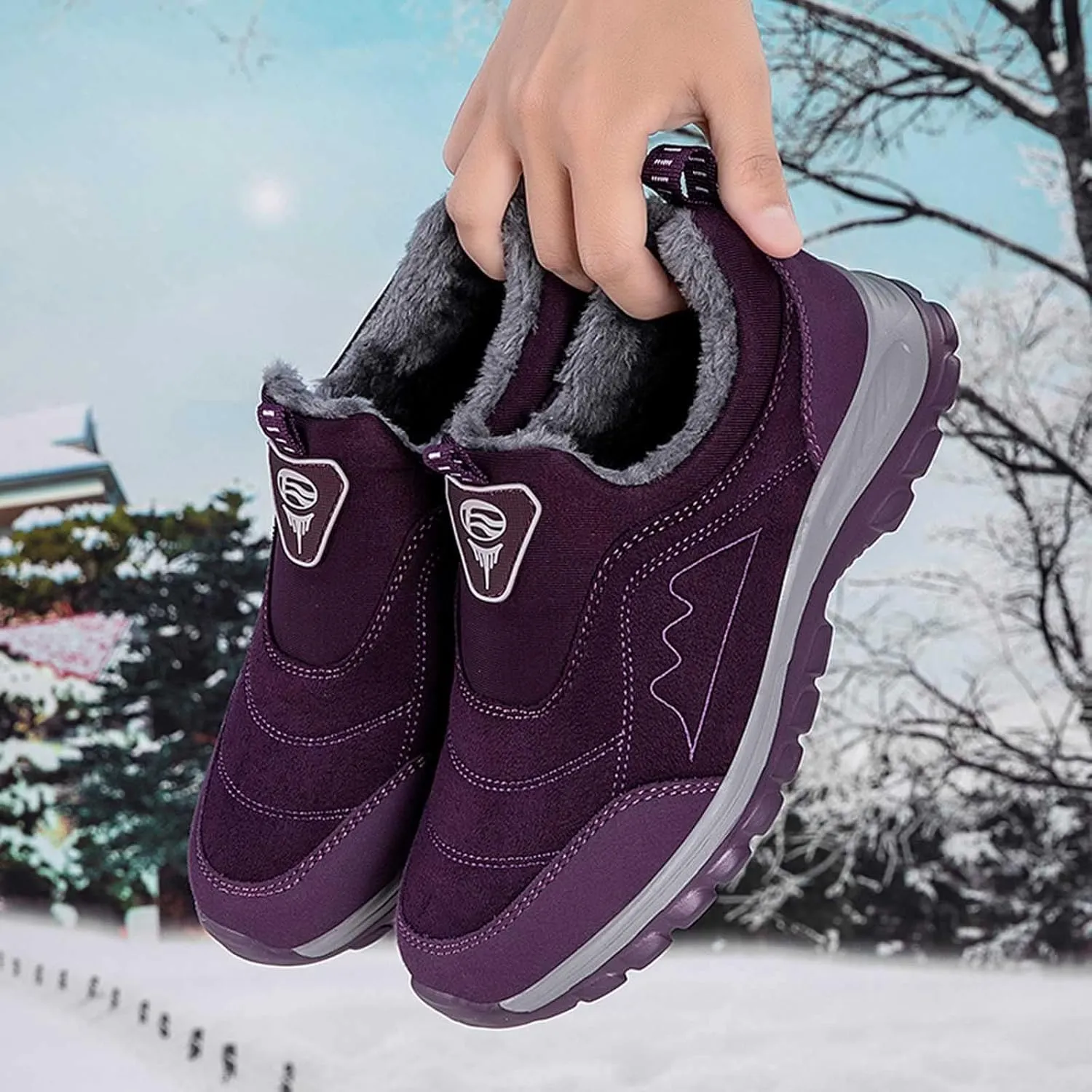 Womens Snow Boots Wide Width Size 12 Women's Duck Boots Waterproof Black Snow Boots for Women Cute 7.5 Hiking Boots Women Waterproof Lightweight Botas De Trabajo Para Mujeres Contra El Agua