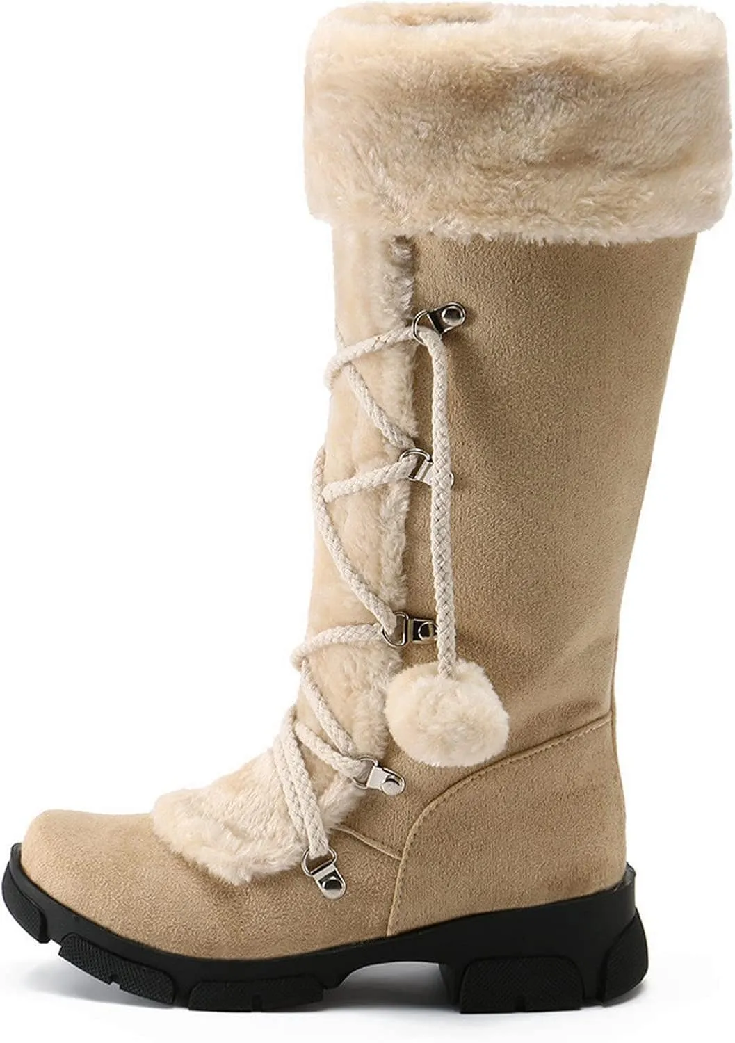 Womens Snowboard Boots Size 8 Lightweight Waterproof Snow Boots Women Wide Width Winter Boots for Women Plus Size Zapatos De Mujer Para Nieve Botas Para El FrO De Mujer
