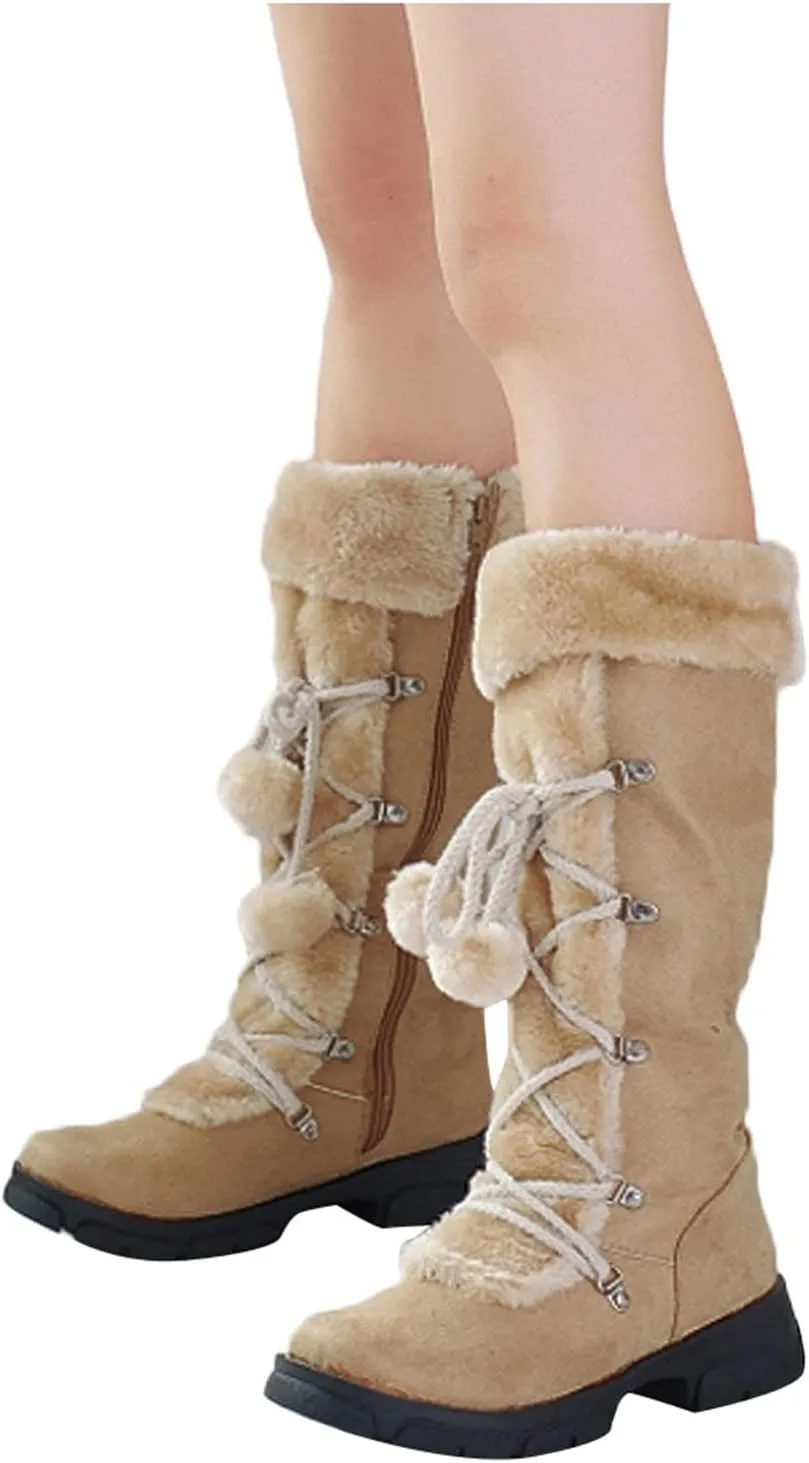 Womens Snowboard Boots Size 8 Lightweight Waterproof Snow Boots Women Wide Width Winter Boots for Women Plus Size Zapatos De Mujer Para Nieve Botas Para El FrO De Mujer