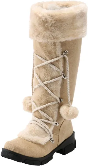 Womens Snowboard Boots Size 8 Lightweight Waterproof Snow Boots Women Wide Width Winter Boots for Women Plus Size Zapatos De Mujer Para Nieve Botas Para El FrO De Mujer