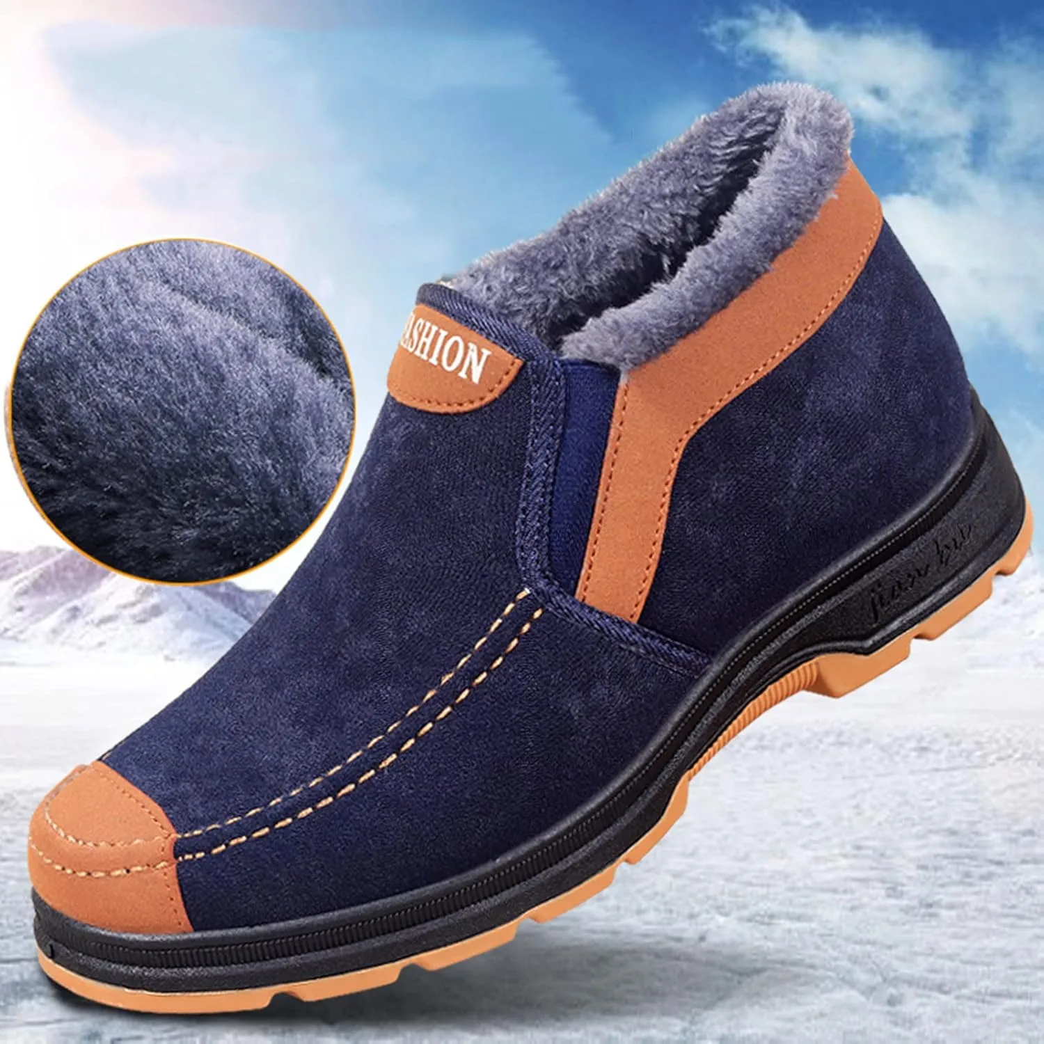 Women's Snowboard Boots Womens Snow Boots Ankle Boots Side Zipper Winter Work Boots for Women Waterproof Warm Winter Boots for Women 2023 Trendy Botas De Invierno Mujerpara Trabajo De Restaurante