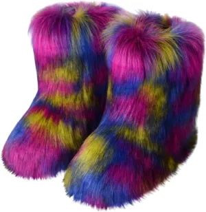 Womens Waterproof Snow Boots Size 11 Womens Size 7 Winter Boots Pink Cute Womens Insulated Snow Boots Size 9 Long Waterproof Slip Resistant Work Boots for Women Botas Para El Frio